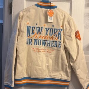 NYON x New York Knicks "New York or Nowhere" Bomber Jacket | Small | NWT